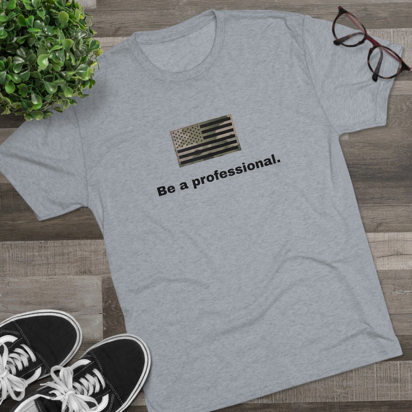 3 x 5 Professional Tri-Blend Tee