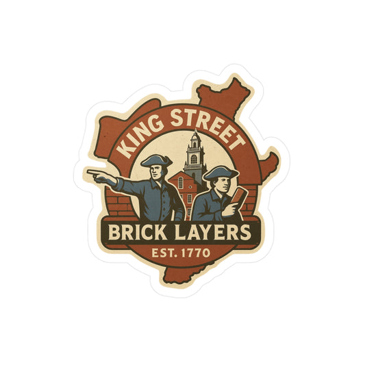 King Street Bricklayers Sticker
