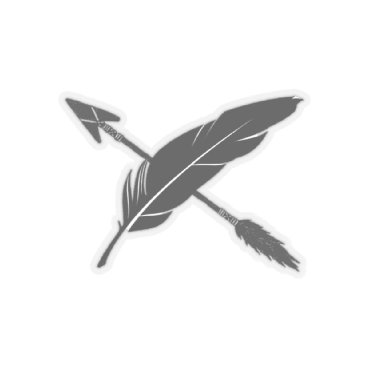 Quill and Arrow Sticker