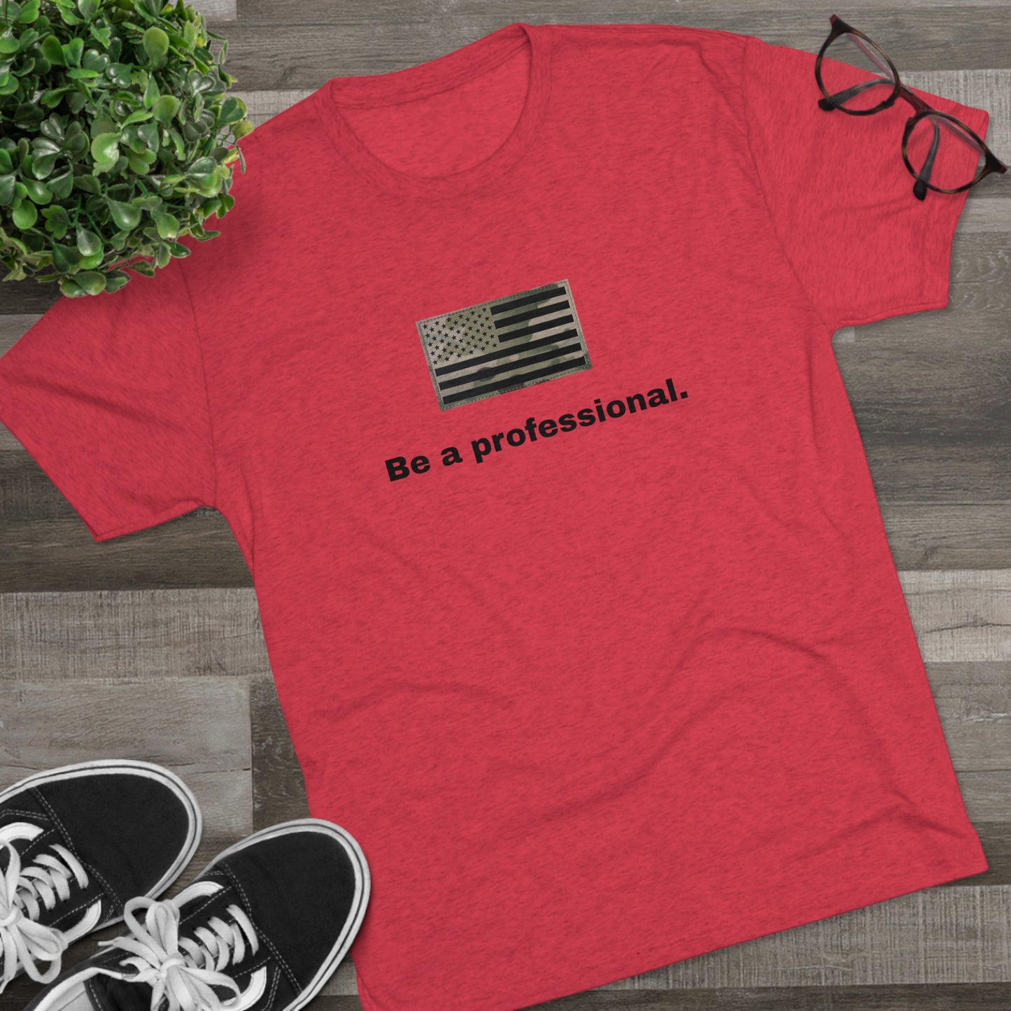 3 x 5 Professional Tri-Blend Tee