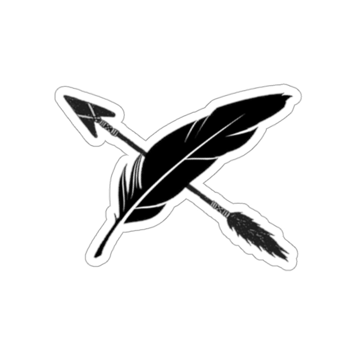 Quill and Arrow Sticker