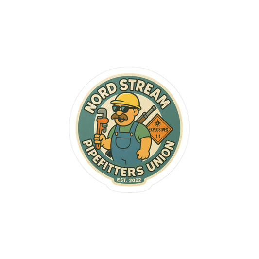 Nord Stream Pipefitters Union Sticker